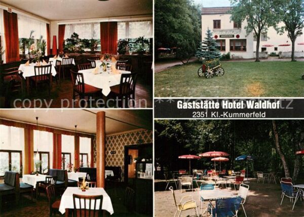 Klein Kummerfeld Restaurant Hotel Waldhof