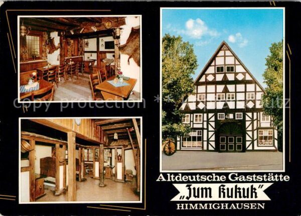 Himmighausen Altdeutsche Gaststätte Zum Kukuk