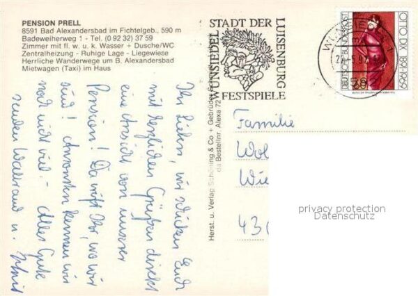 Bad Alexandersbad Pension Prell – Bild 2