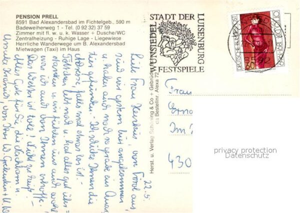 Bad Alexandersbad Pension Prell – Bild 2