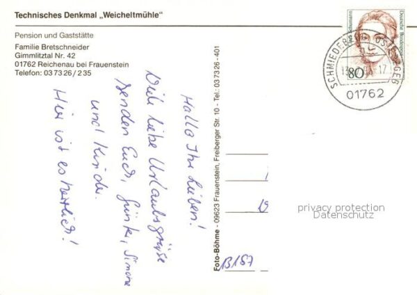 Reichenau Frauenstein Weicheltmühle Technisches Denkmal – Bild 2