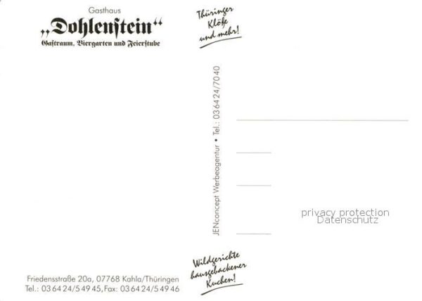Kahla Thueringen Restaurant Dohlenstein – Bild 2