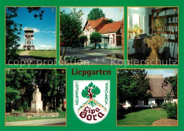 Liepgarten Aussichtsturm Heimatstube Gefallenenden