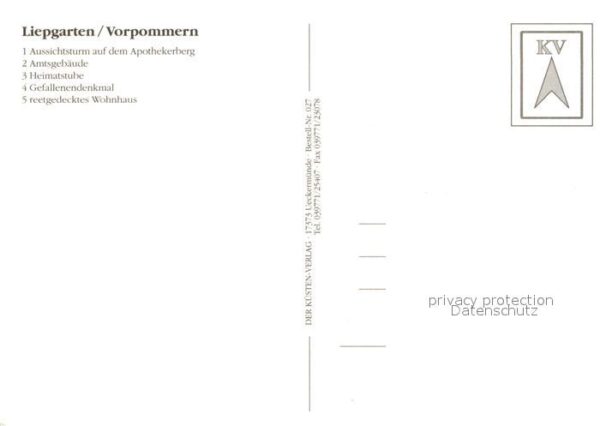 Liepgarten Aussichtsturm Heimatstube Gefallenenden – Bild 2