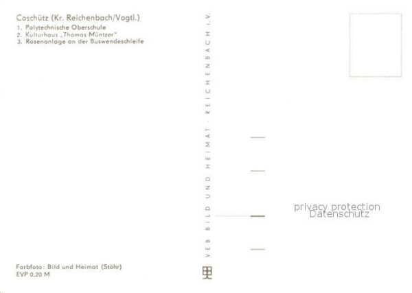 Coschuetz Oberschule Kulturhaus Thomas Müntzer – Bild 2