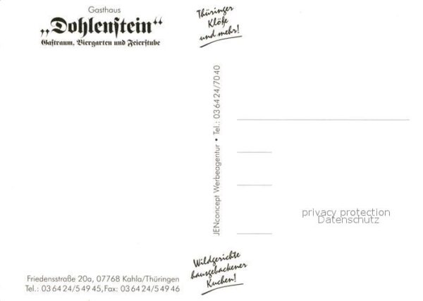 Kahla Thueringen Gasthaus Dohlenstein – Bild 2