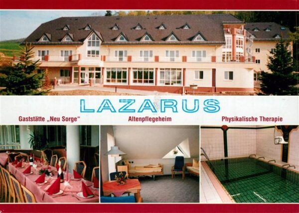 Waltersdorf Bad Schandau Zararus Restaurant Neue Sorge Altenpfle