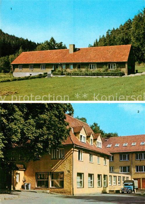 Kahla Thueringen Leubengrund Erholungsheim Jacques Decou