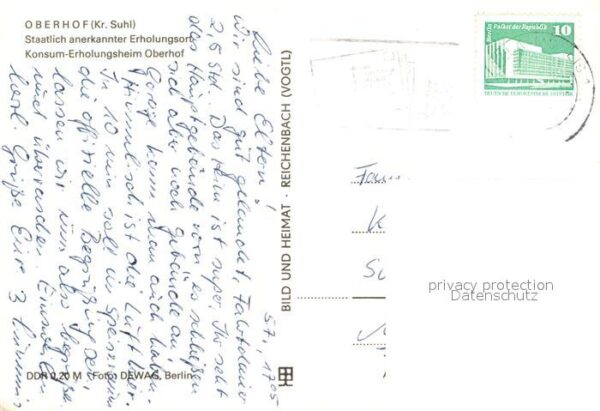 Oberhof Thueringen Konsum-Erholungsheim-Oberhof – Bild 2