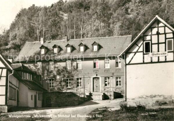 Eisenberg Thueringen Restaurant Walkmühle im Mühltal