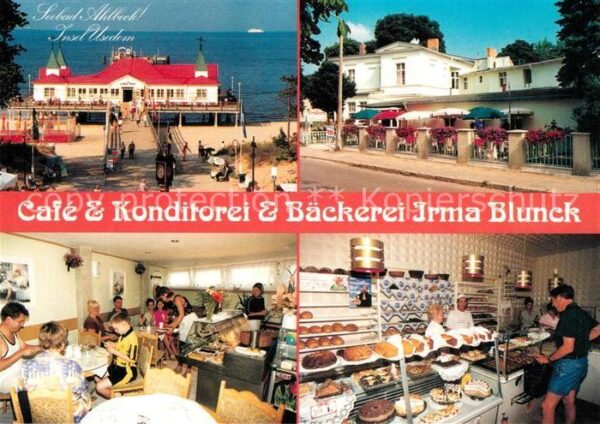 Ahlbeck Ostseebad Cafe Irma Blunck Seebrücke