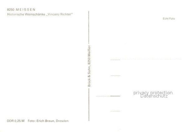 Meissen Elbe Sachsen Weinschänke Vincenz Richter – Bild 2