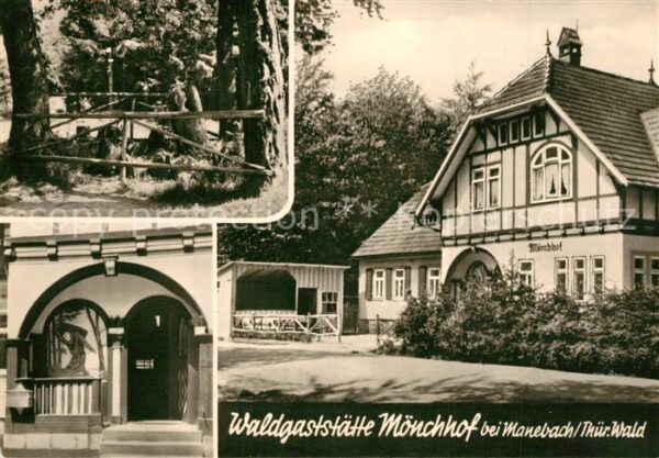 Manebach Waldgaststätte Mönchhof