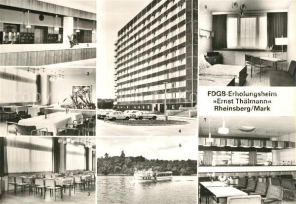 Rheinsberg FEGB Erholungsheim Ernst Thälmann