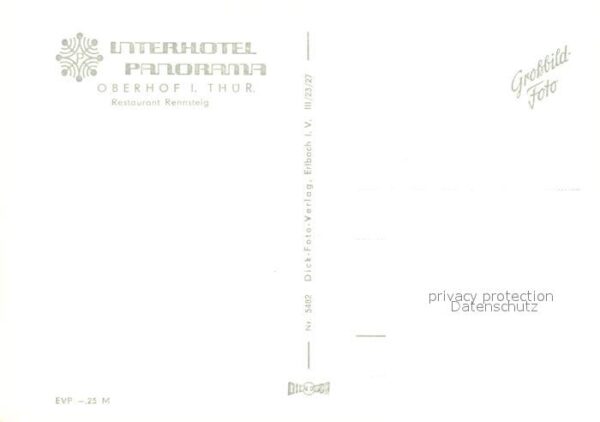 Oberhof Thueringen Interhotel Panorama Restaurant – Bild 2