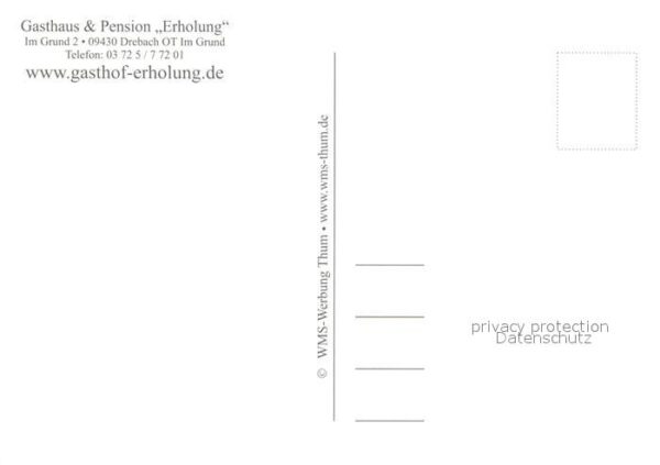 Drebach Gasthaus Pension Erholung – Bild 2