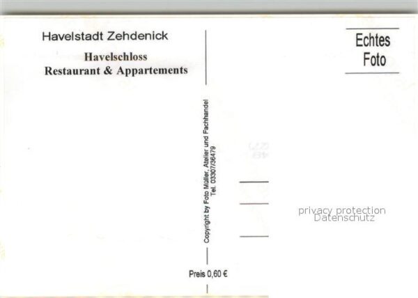 Zehdenick Havelschloss Restaurant Appartements – Bild 2