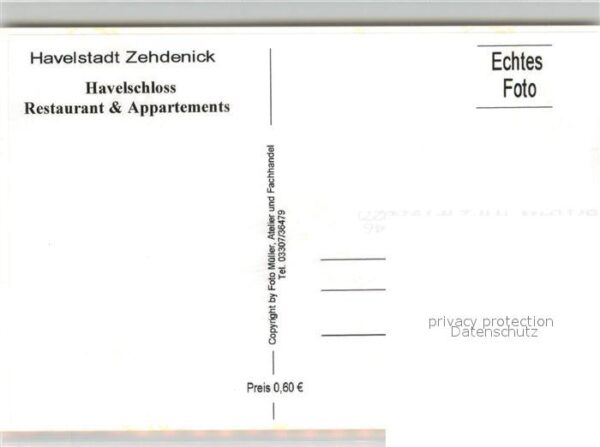 Zehdenick Havelschloss Restaurant Appartements – Bild 2