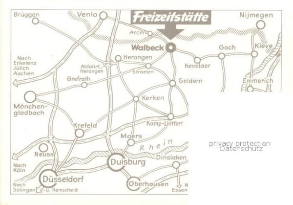 Walbeck Rheinland Freizeitstätte Fliegeraufnahme – Bild 2