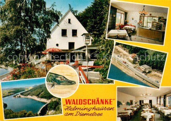 Helminghausen Hotel Restaurant Waldschänke am Diemels