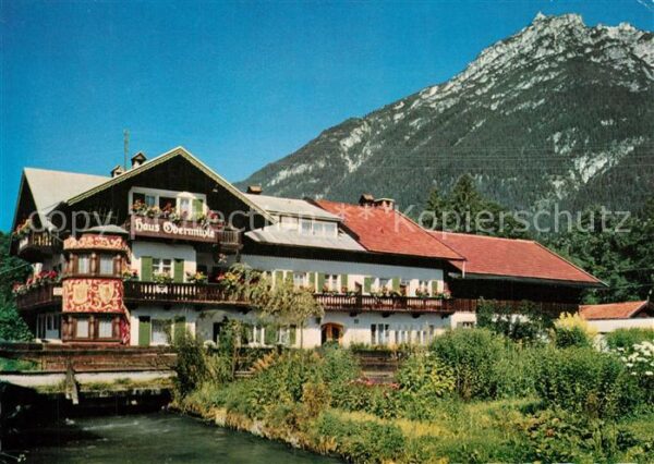 Garmisch-Partenkirchen Haus Obermühle Gästehaus Pension Alpen