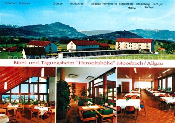 Moosbach Sulzberg Bibel- und Tagungsheim Hensoltshöhe All