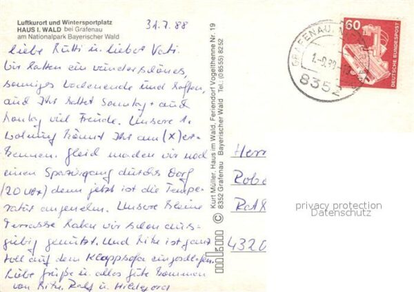 Haus Wald Feriendorf Vogelthenne Bayerischer Wald – Bild 2