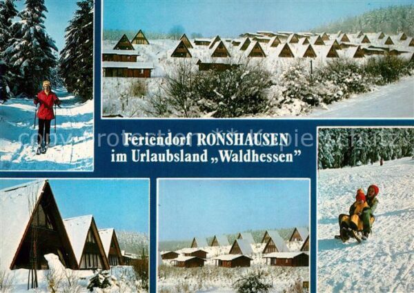 Ronshausen Feriendorf Urlaubsland Waldhessen Winte