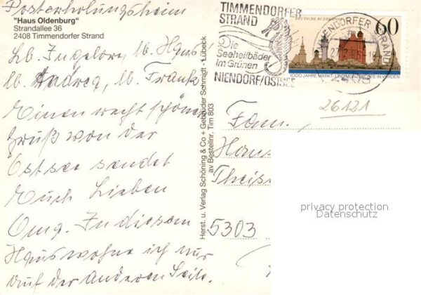 Timmendorfer Strand Hotel Haus Oldenburg – Bild 2