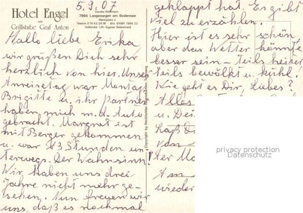 Langenargen Bodensee Hotel Engel Restaurant Grillstube Schlo – Bild 2