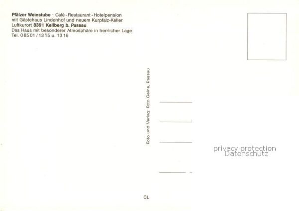 Kellberg Pfälzer Weinstube Cafe Restaurant Hotel – Bild 2