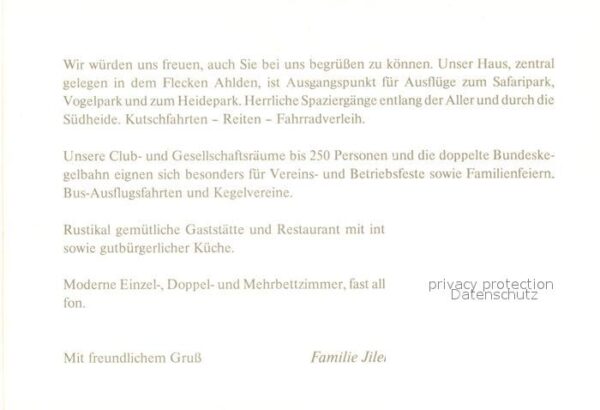 Ahlden Hotel Restaurant Zur Post – Bild 2