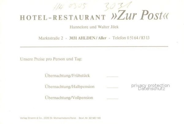Ahlden Hotel Restaurant Zur Post – Bild 2
