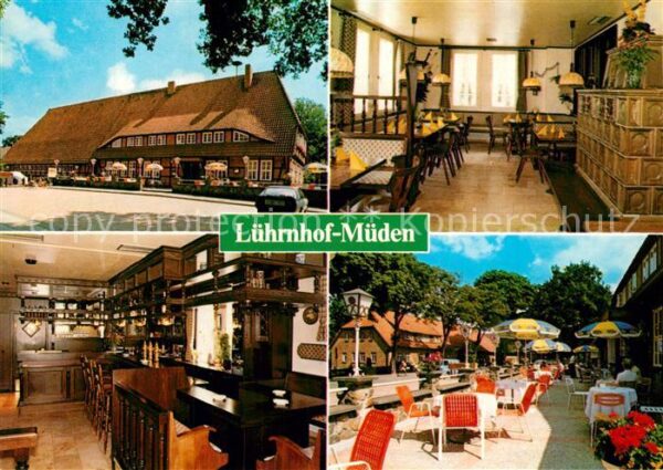 Mueden Oertze Hotel Restaurant Lührnhof Terrasse