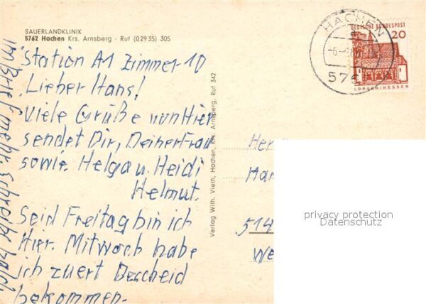 Hachen Sauerland Sauerlandklinik – Bild 2