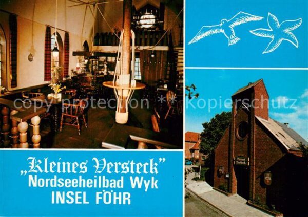 Wyk Foehr Kleines Versteck Gaststätte Nordseeheil