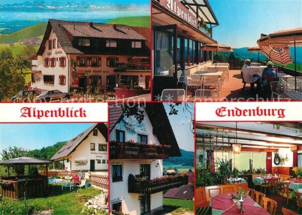 Endenburg Berggasthof Cafe Pension Alpenblick Ter