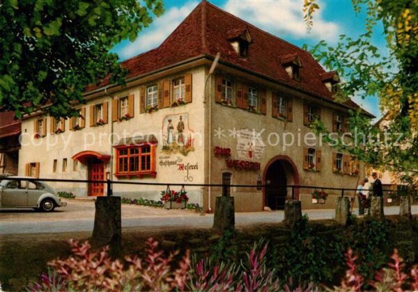 Kandern Historisches Gasthaus zur Weserei Schwa