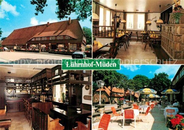Mueden Oertze Altes Gasthaus Lührndorf Terrasse