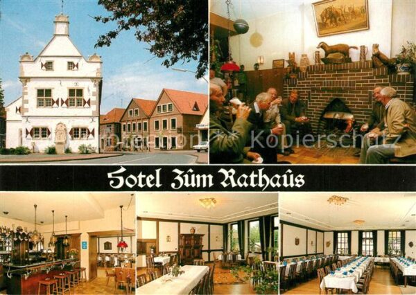 Schoeppingen Hotel Zum Rathaus Kaminzimmer Restauran