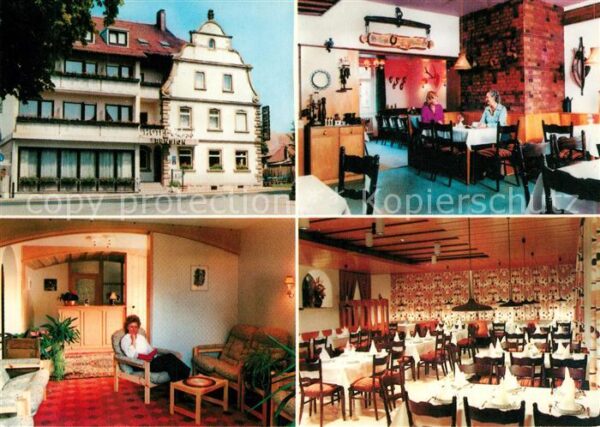 Schillingsfuerst Hotel Zapf Restaurant