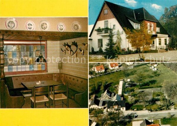 Wensebrock Rotenburg Wuemme Gasthof Waldmanns Ruh Fliegeraufnahme