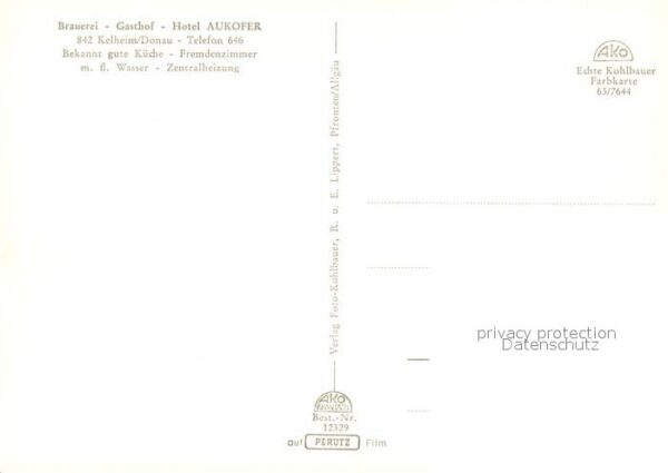Kelheim Brauerei Gasthof Hotel Aukofer – Bild 2