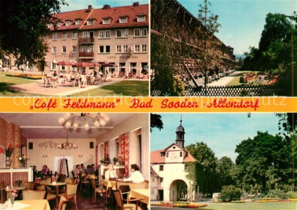 Bad Sooden-Allendorf Cafe Feldmann Kurpark Saline