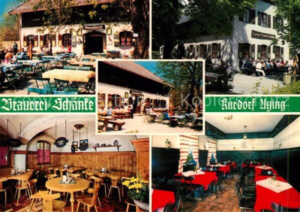 Aying Brauerei Schänke Gartenrestaurant
