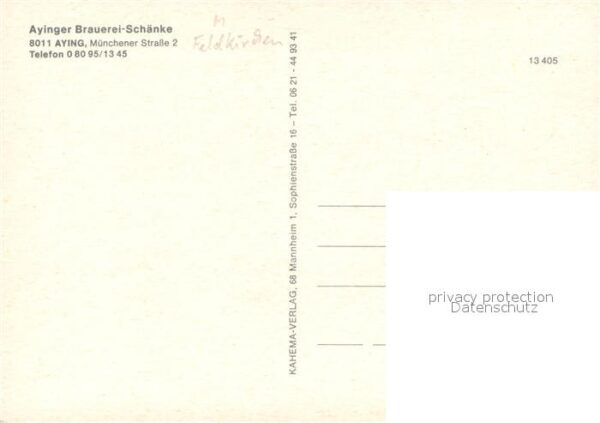 Aying Brauerei Schänke Gartenrestaurant – Bild 2