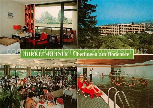 Ueberlingen Bodensee Birkle Klinik Restaurant Hallenbad Pati