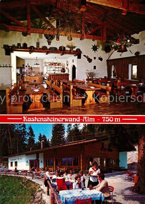 Bischofswiesen Kastensteinerwand Alm Gaststätte Restau