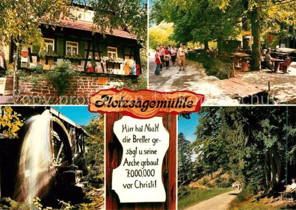 Bad Herrenalb Waldrestaurant zur Plotzsägmühle