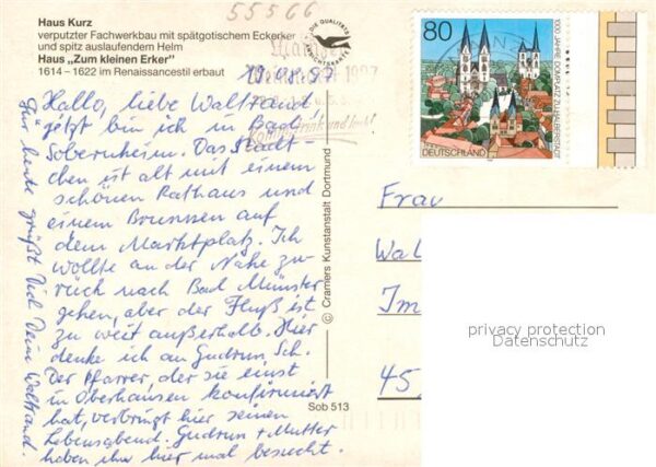 Bad Sobernheim Haus Kurz Zum kleinen Anker – Bild 2